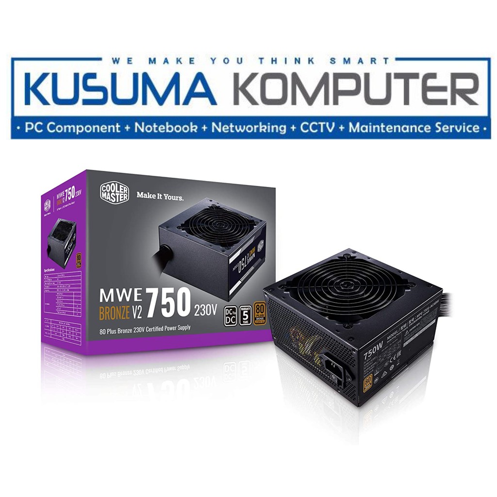 Cooler Master PSU MWE 750 V2 80+ Bronze