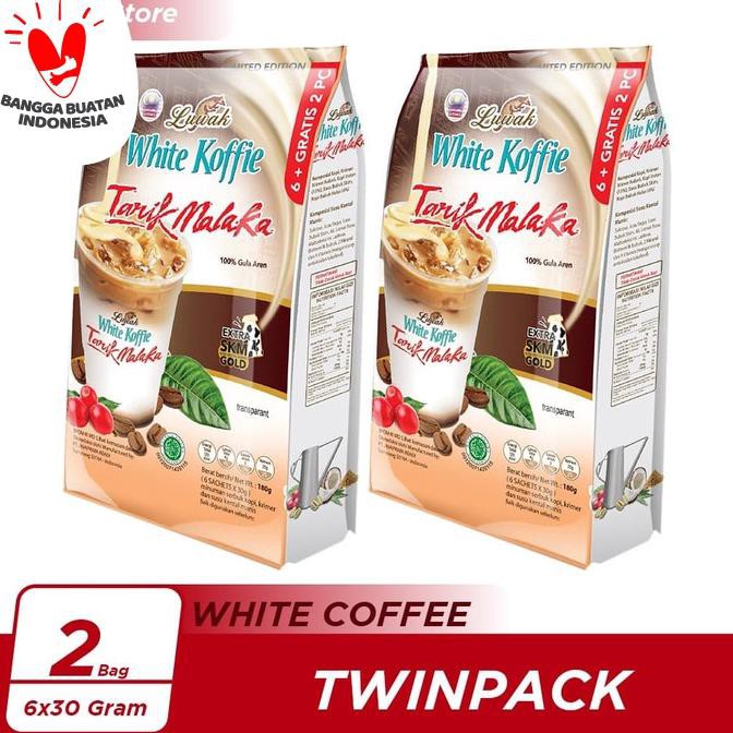 

PROMO TERMURAH Kopi Luwak White Koffie Tarik Malaka Bag 6x30gr Twin Pack KP123