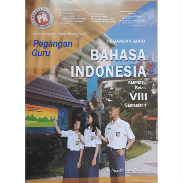 Buku Pegangan Guru Soal Kunci Pr Bahasa Indonesia Kelas Viii 8 Semester 1 K13 Revisi Shopee Indonesia