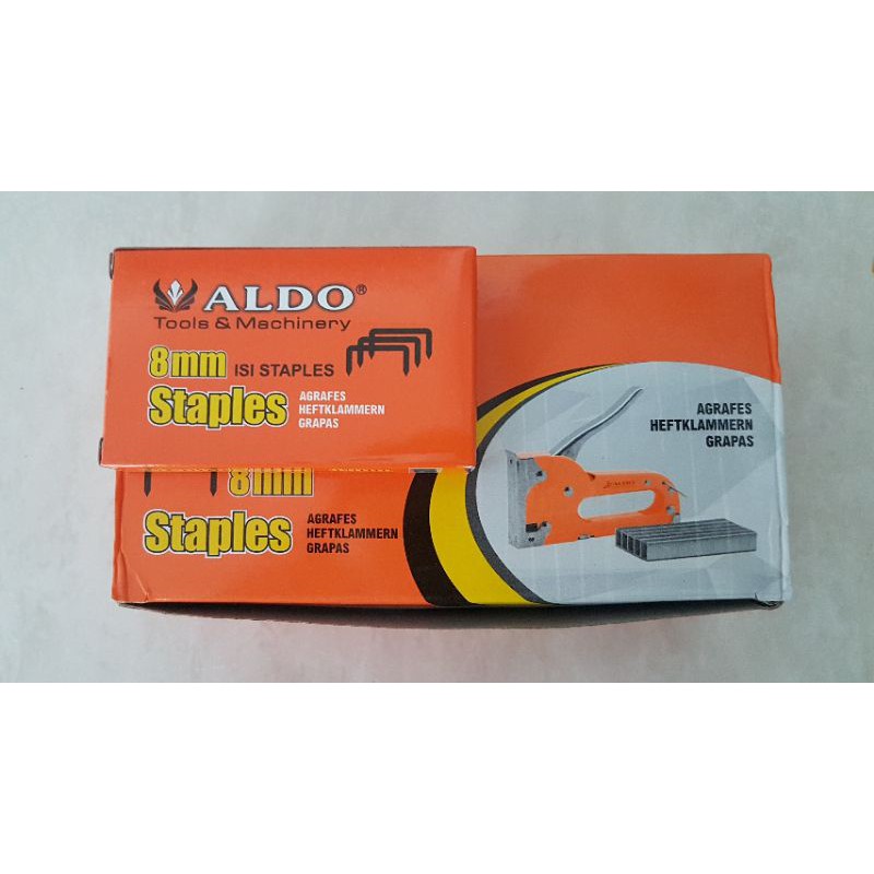 

Aldo Staples Tembak 6mm, 8mm