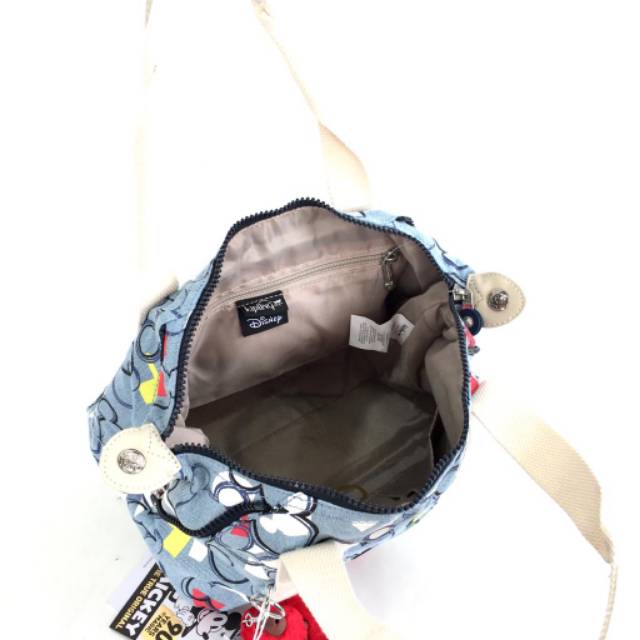 Handbag Shoulders bag tas bahu Kipling art mickey mouse small