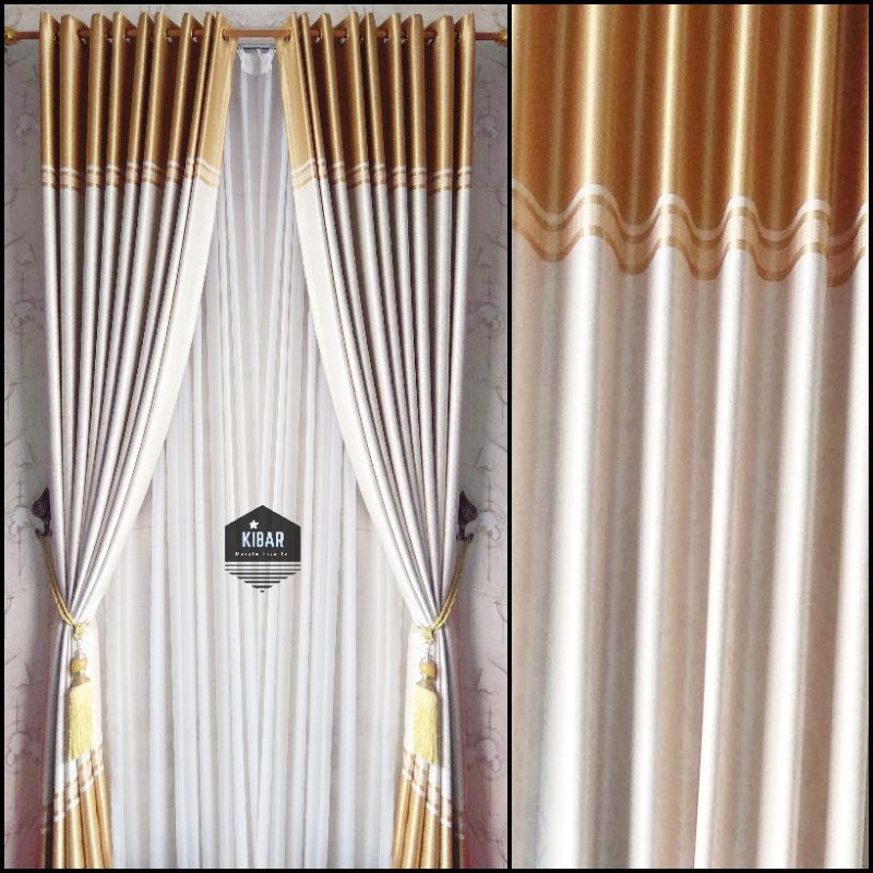 Gorden blackout / gorden jendela pintu / gorden murah / gorden bagus