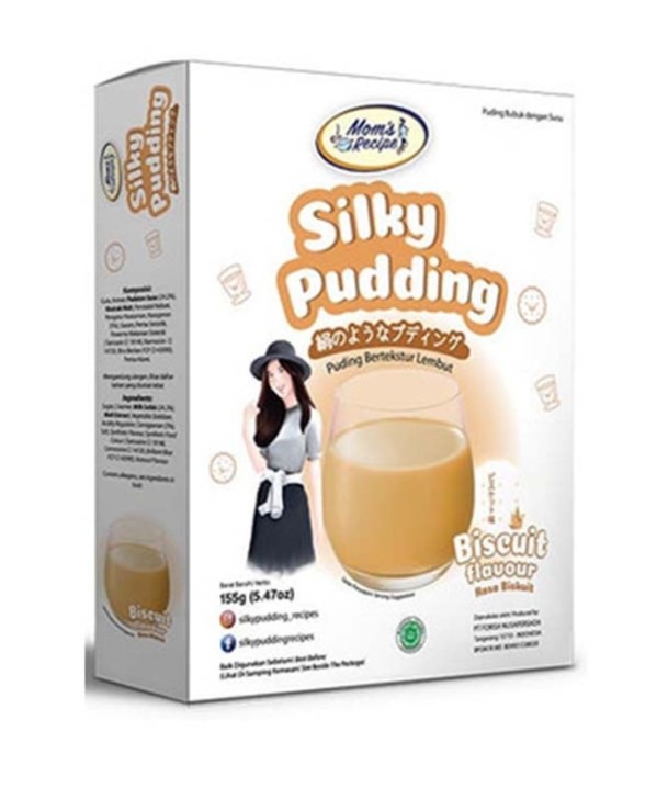 SILKY PUDDING Biscuit Forisa Mom's Recipe 155 gr PUYO Puding Susu Biskuit