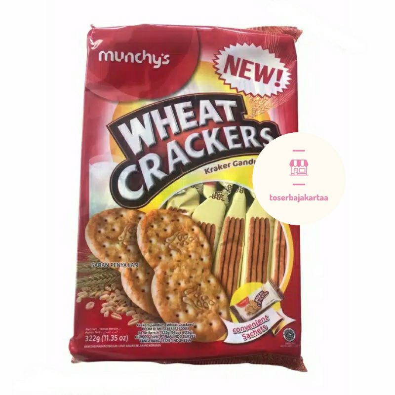 

Biskuit Wheat Crackers Munchys