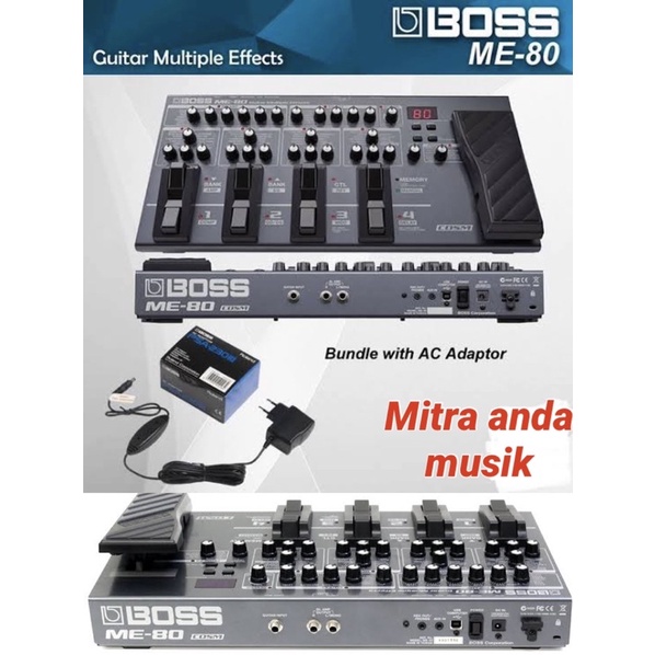 Effect efek gitar digital boss me80 melody