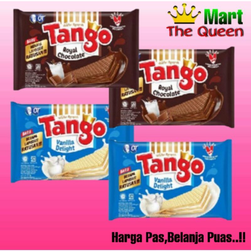 

TANGO Wafer vanilla/coklat renceng isi 10 x 22gr