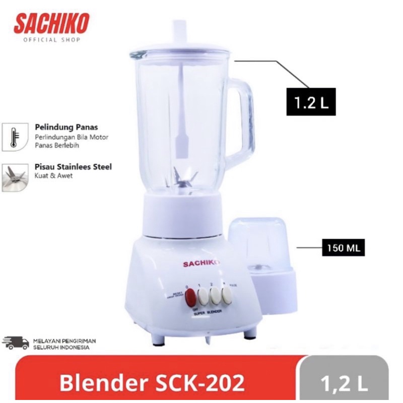 Blender Kaca Murah SACHIKO SCK-202 (2in1)
