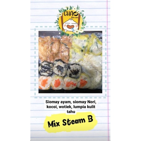 

Paket Dimsum Frozen mix B ( Chaodimsum )