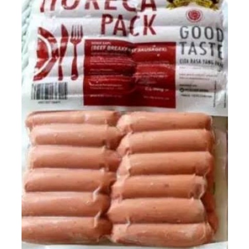 

Bernardi Sosis sapi breakfast horeca pack 500 gram