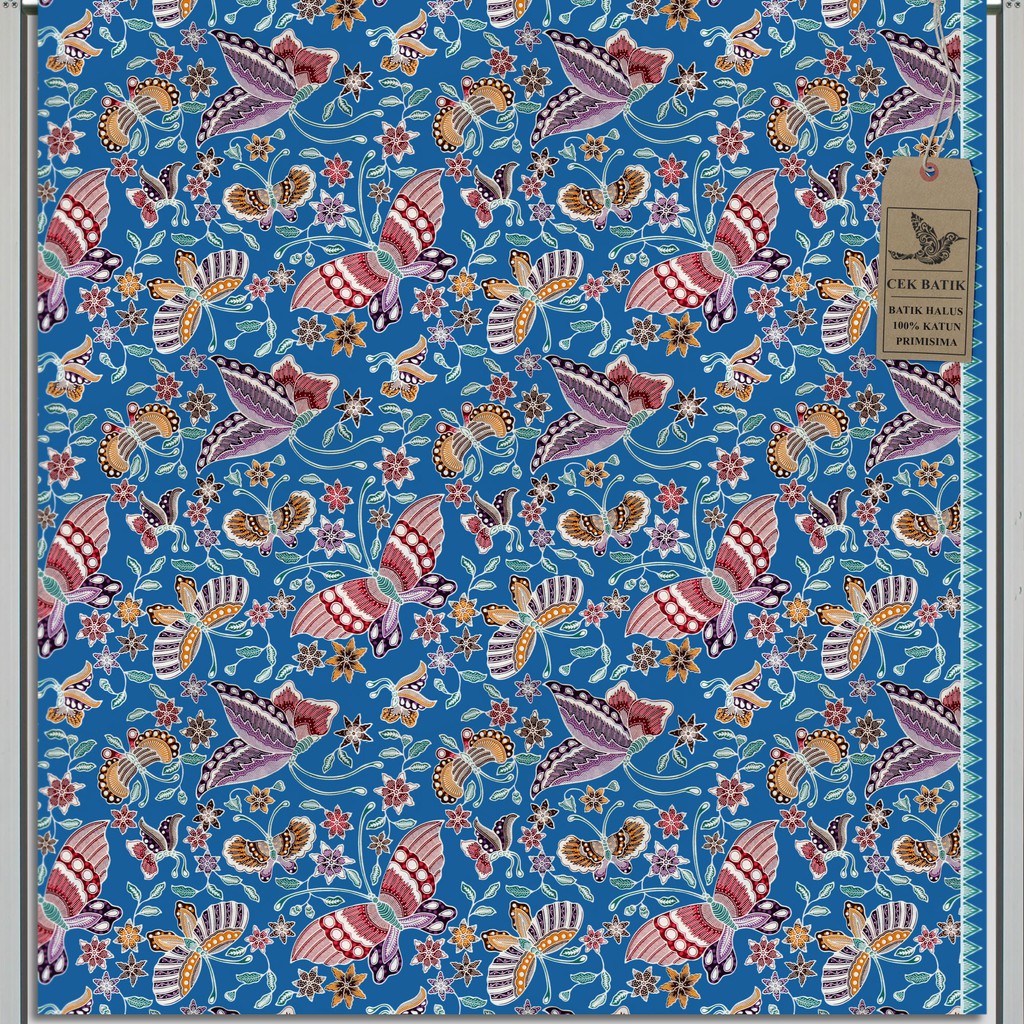 Cek Batik Kain Motif Kupu Warna Unik Light Blue Shopee Cek Batik Kain Motif Kupu Warna Unik Light Blue Shopee