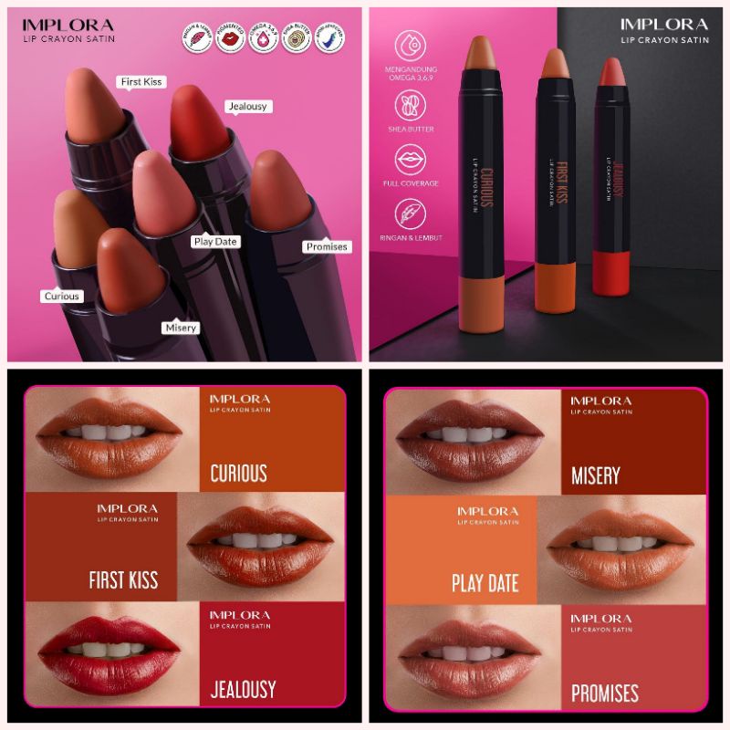 Implora Lip Crayon Satin