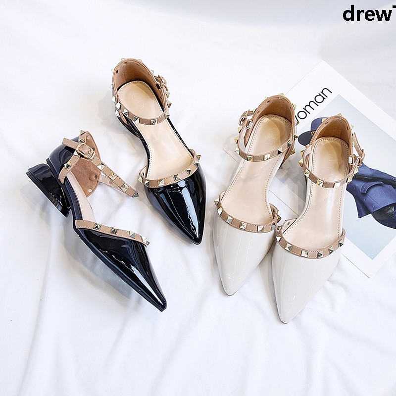 sepatu block heels