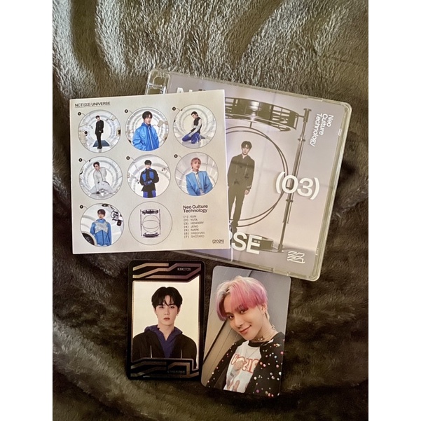 UNSEALED NCT 2021 UNIVERSE JEWEL CASE KUN VER + PC JUNGWOO JEWEL