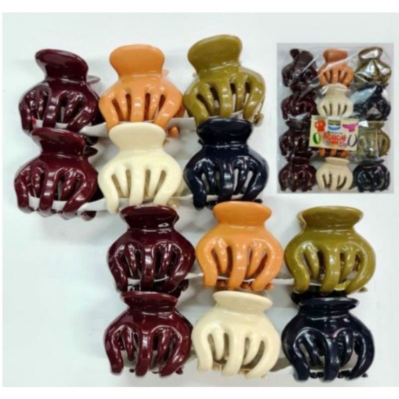 jepitan rambut gurita besar / jepitan jedai gurita cakar 5 (5cm) RB3