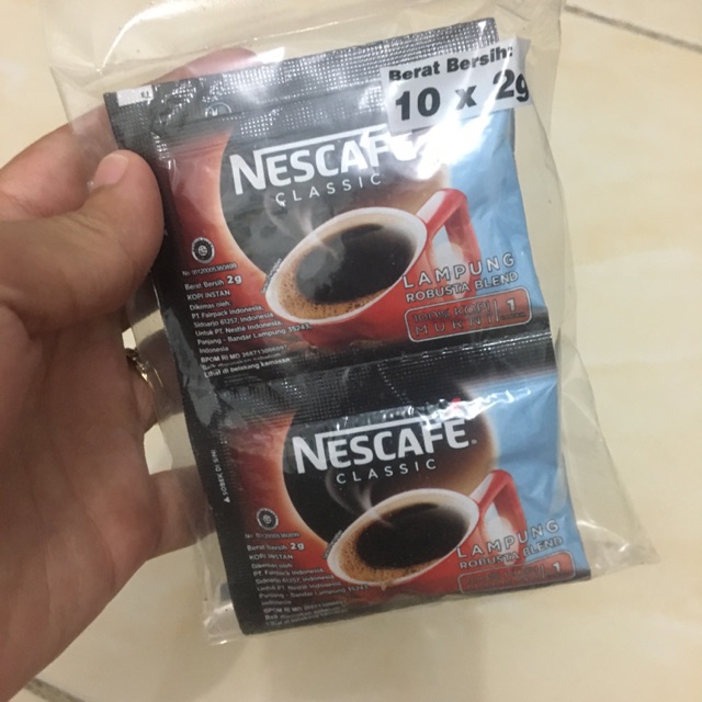 

[NEW] NESCAFE CLASSIC SACHET (untuk dalgona coffee)