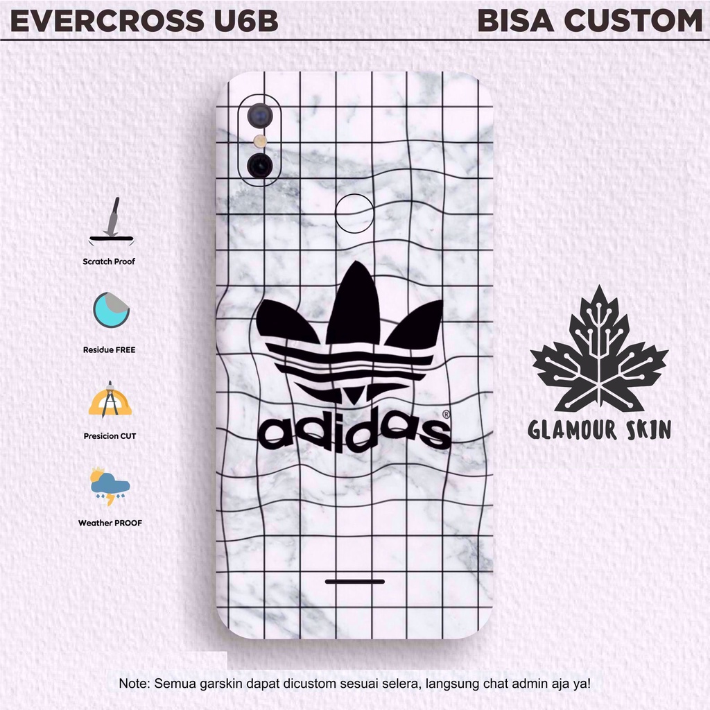 *Dapat2PCS* EVERCOSS U6B Garskin Case/Stiker Protector Free Customs & COD Variasi