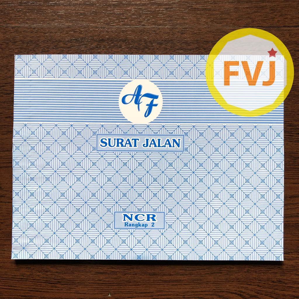 

1 Pak 10 buku SURAT JALAN NCR AF 2 ply rangkap