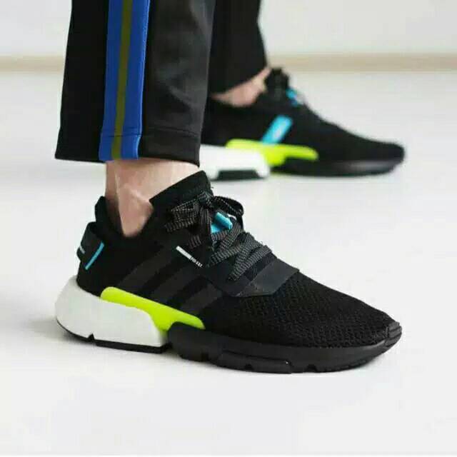 Adidas P O D S3 1 Black White Green For Mens Shopee Indonesia