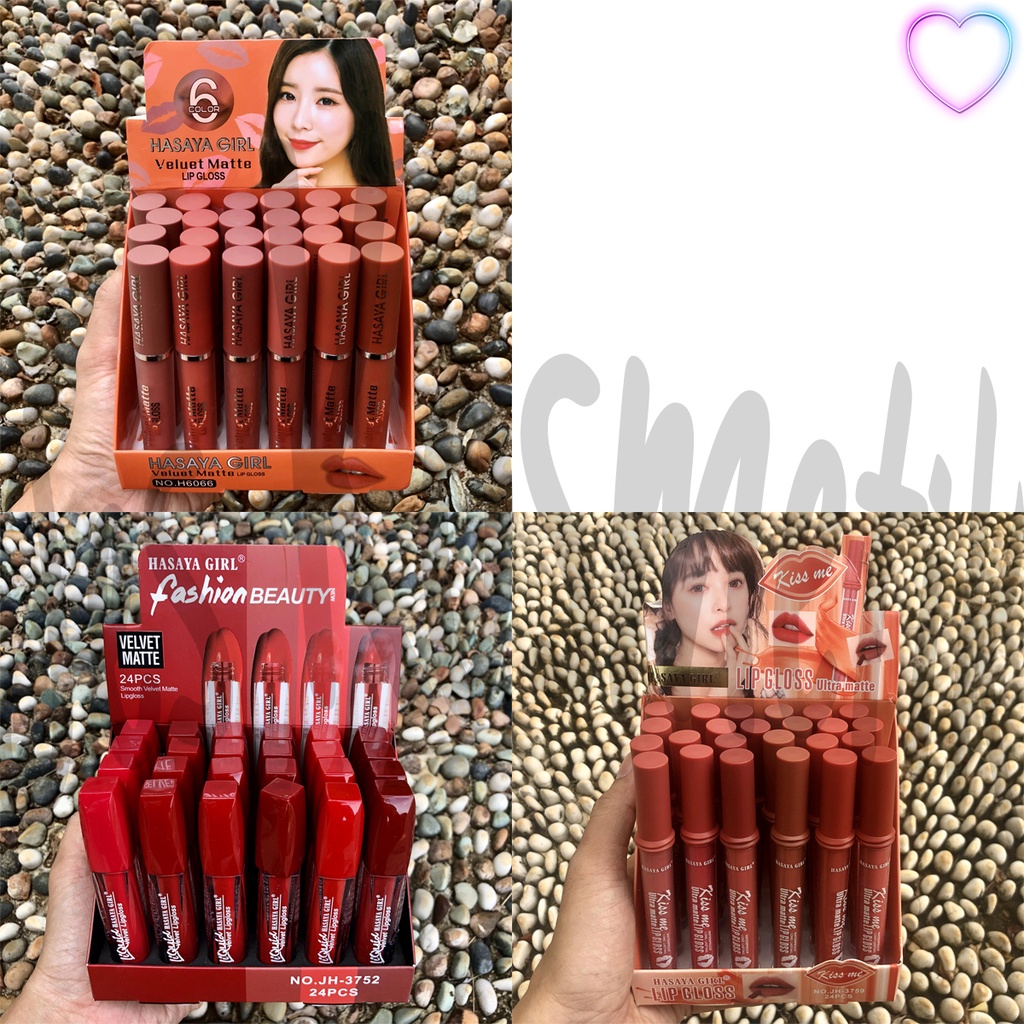 [LUSINAN] Hasaya Girl LipGloss Lipcream / Grosir Kosmetik