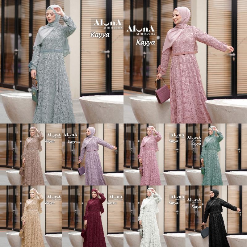 Kayya Dress Pesta Busui Original by Aluna Mirranda