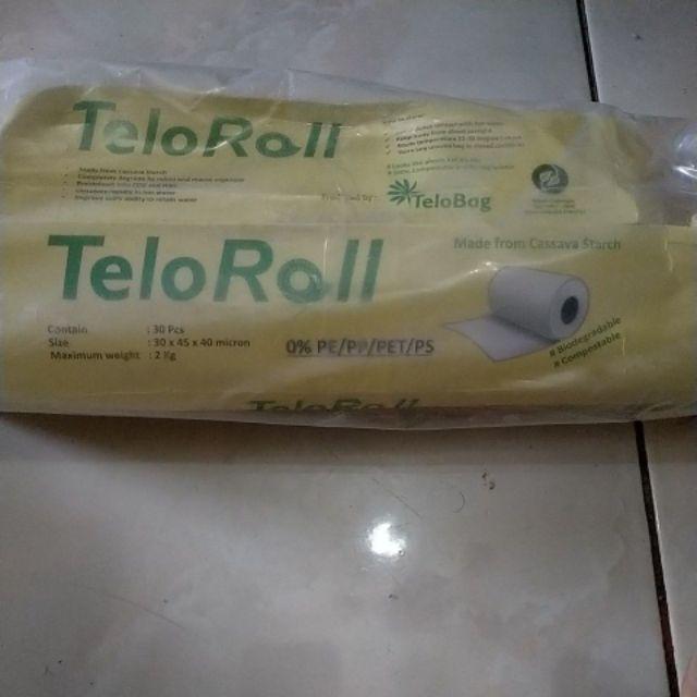 Kantong Organik Singkong Rollbag Untuk Packing Buah Dan Sayur Size 30
