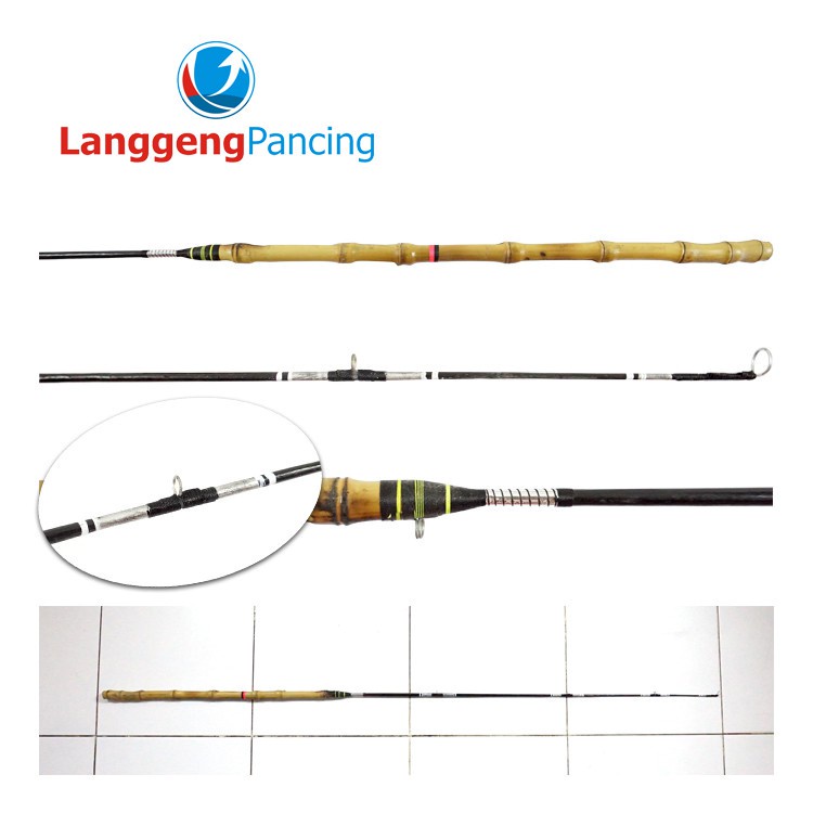 Joran Kolam Bambu Murah Fiber 3 joran