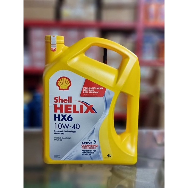 Oli Shell Helix HX6 10W/40 4L