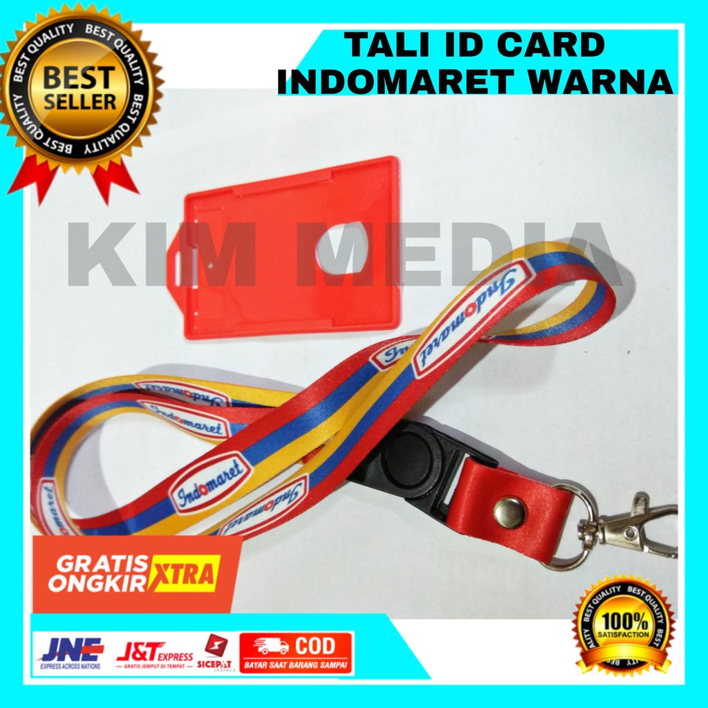 

Tali Id Card Lanyard Indomaret full printing