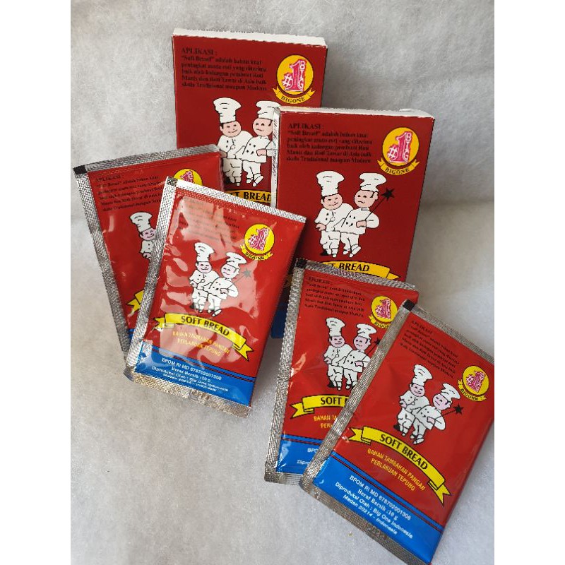 

Soft Bread Spesial 1 Sachet 10gr Pelembut Big One