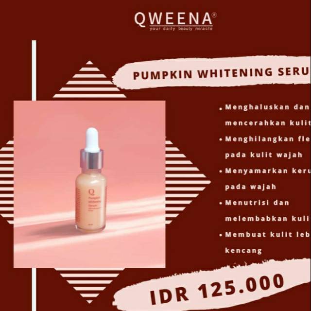 QWEENA PUMPKIN SERUM/SERUM QWEENA