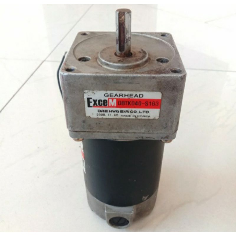 Dc Motor Gearbox 90V Dc 40W Gear Ratio 1:40 Speed Output 75Rpm