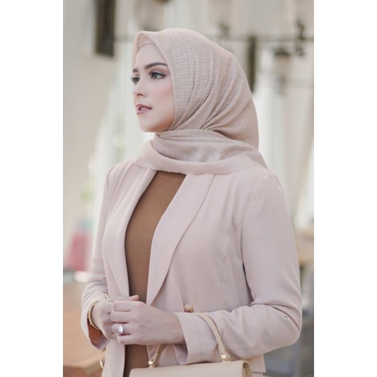 Buttonscarves Tapis Voal Square - Butter