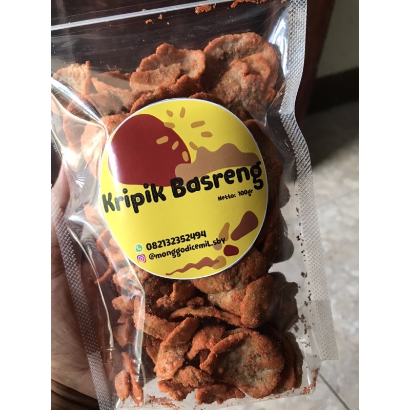 

KRIPIK BASRENG monggodicemil