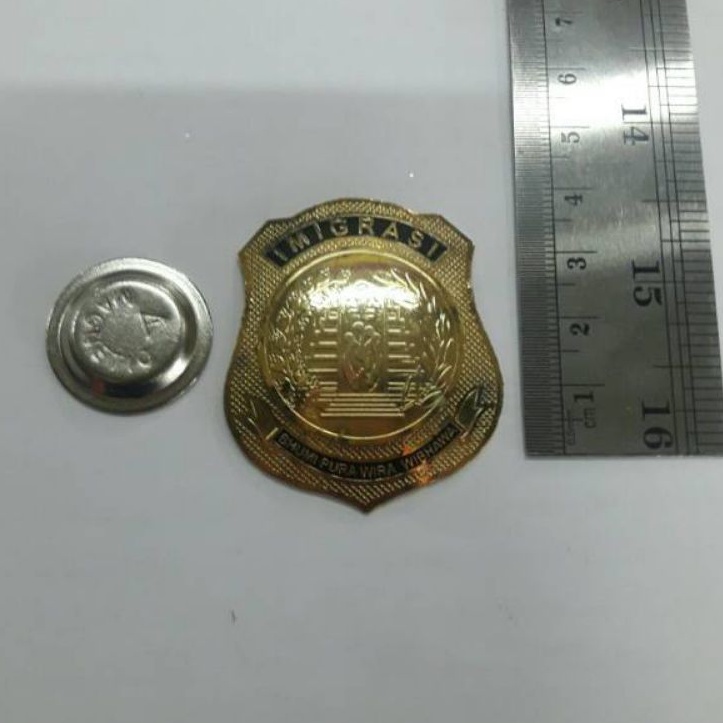PIN imigrasi Bros imigrasi lencana imigrasi
