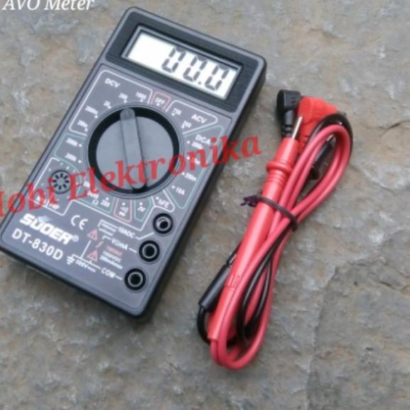 AVO Meter Multimeter Digital DT830D DT-830D