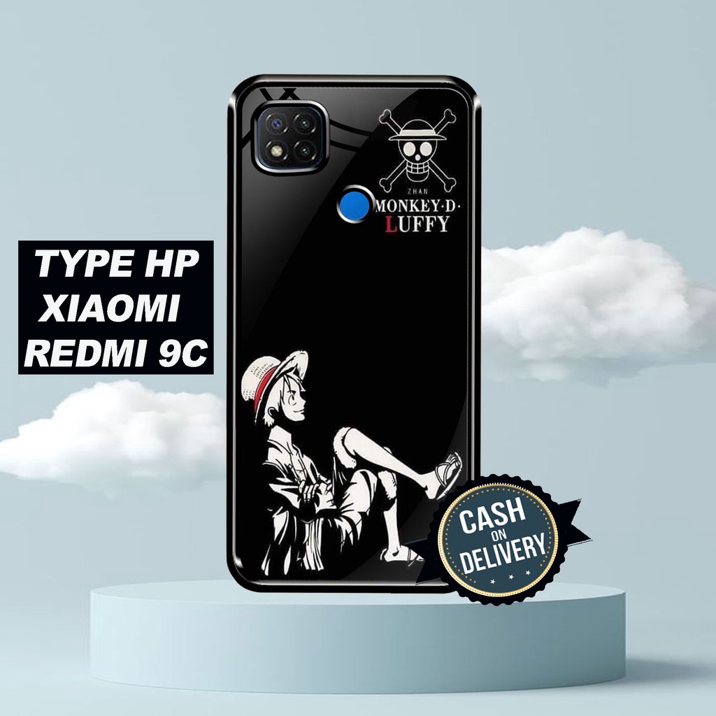 SRC - Case Xiaomi Redmi 9C Motif anime op Casing Hardcase Glossy 2D Terbaru Silikon Softcase Aero ca