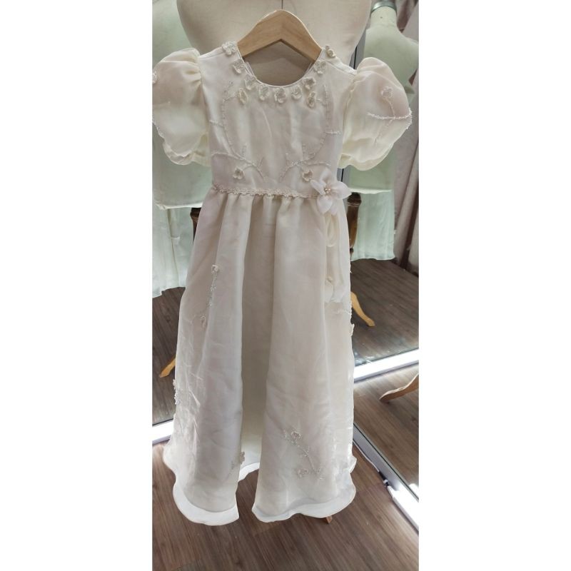 [GRATIS ONGKIR] GAUN PESTA ANAK PUTIH / GAUN PESTA SECOND / GAUN PESTA PRELOVED