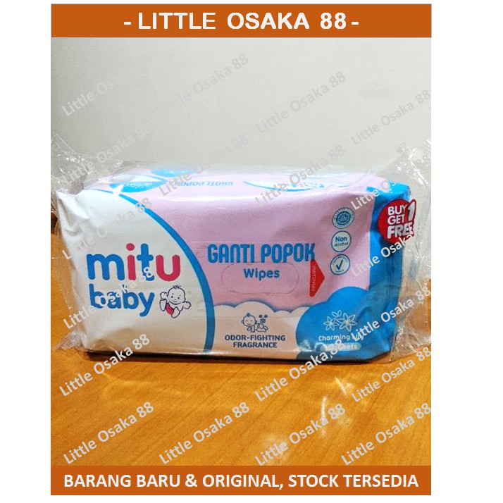 Mitu Baby Wipes Promo Beli 1 Gratis 1