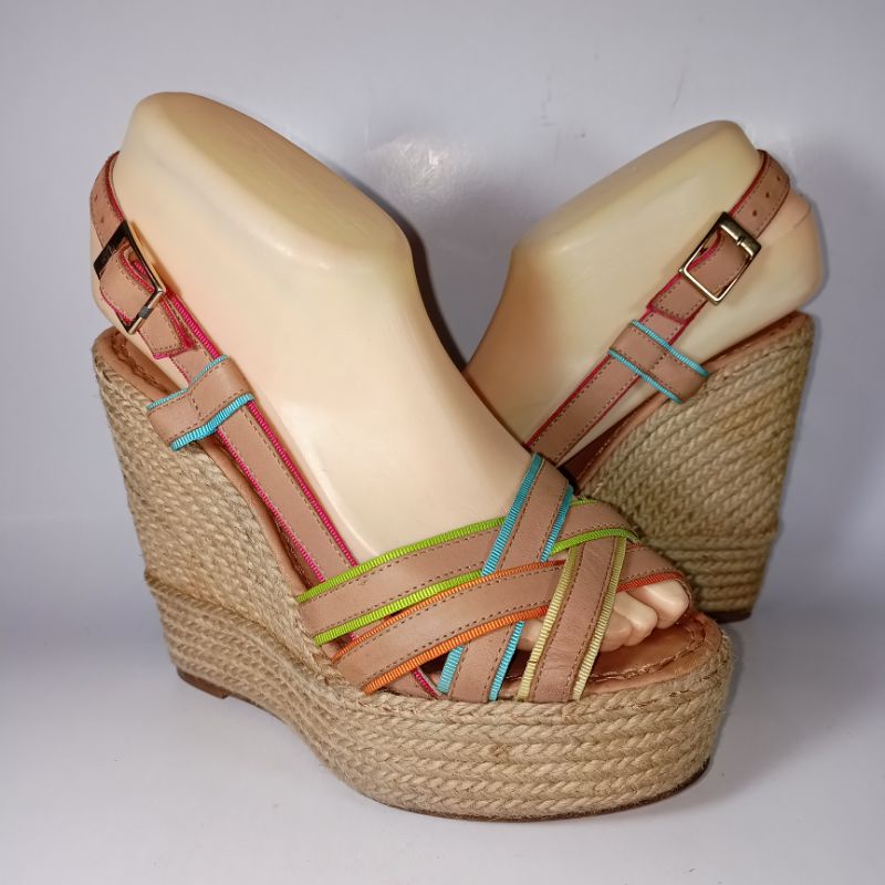 Kate Spade NewYork original leather wedges 37,5 size woman shoes