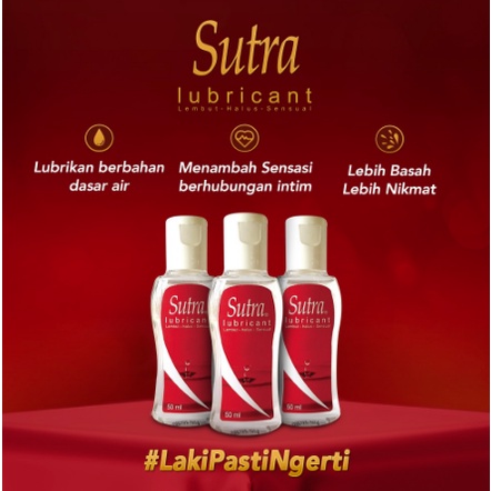 Sutra Lubricant 50ml / Sutra Gel Pelumas