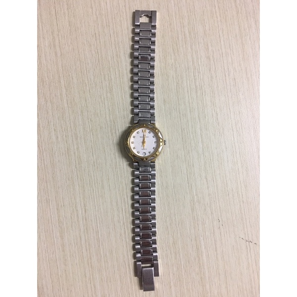 Di Jual Jam Tangan Wanita Saint Monnier 23K Gold Electro Plated Paris Stainless Steel Back 8813L