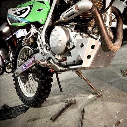 ENGINE GUARD ALUMUNIUM KLX 230R 230