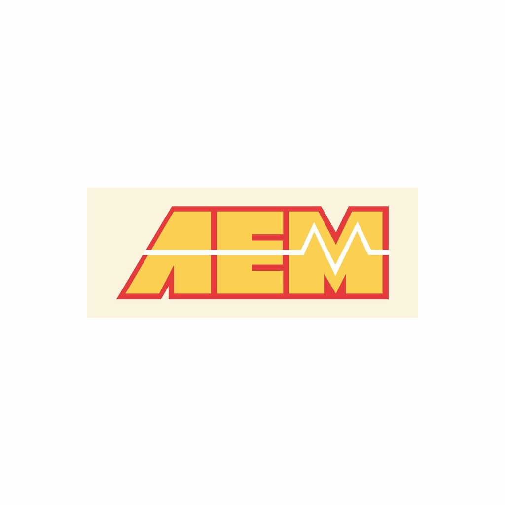 Cutting Sticker Decal "AEM"