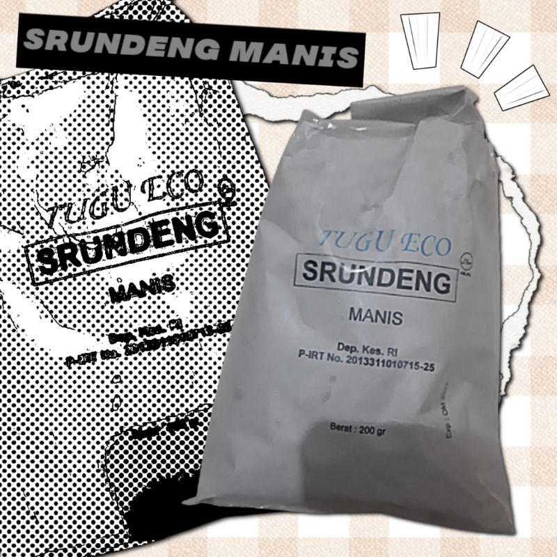 

srundeng manis 200gr | tugu eco
