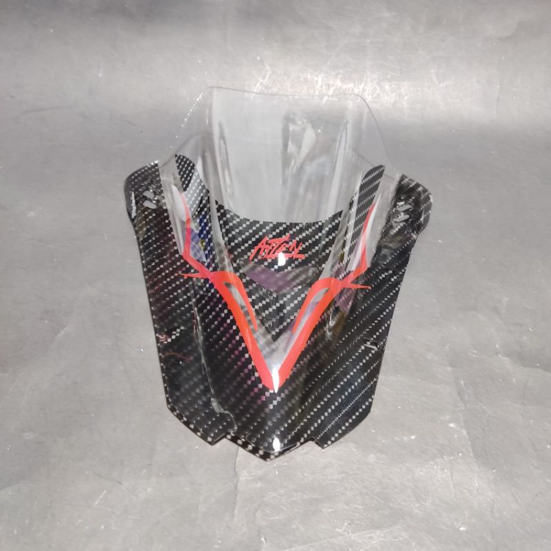 Visor aerox 155 winshield aerox 155 Carbon EX-venom