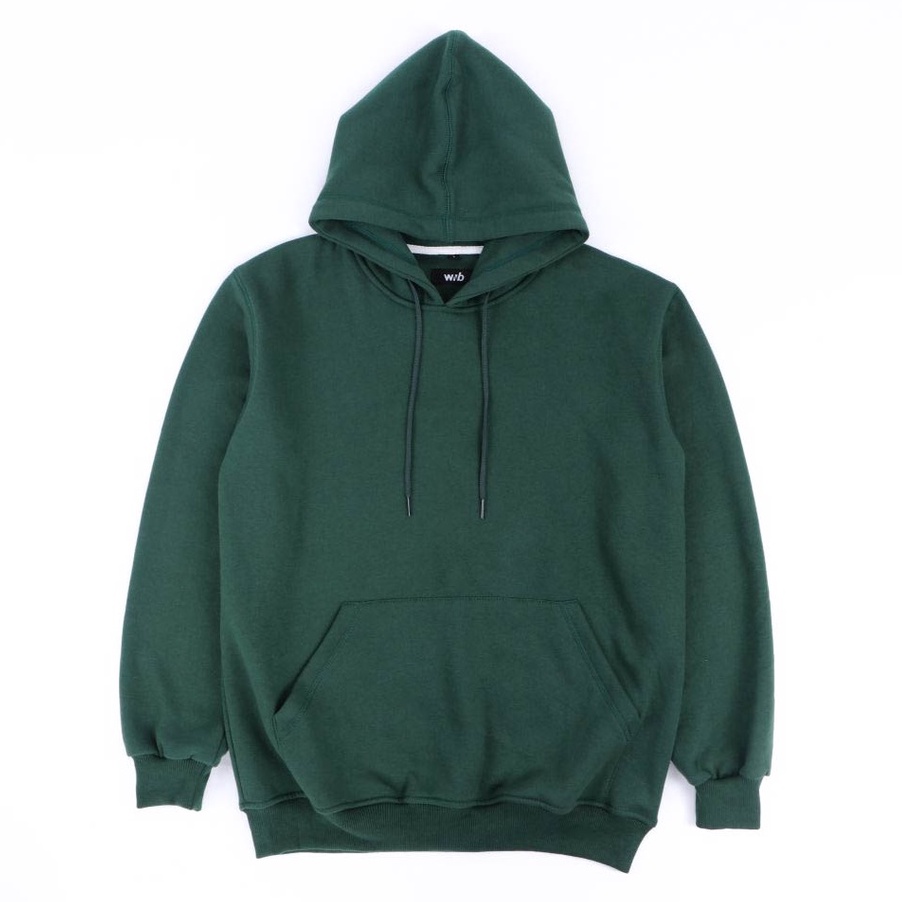 Jaket Sweater Hoodie Pria Polos Hijau Olive | Jaket Hoodie Cowok | Jaket Hijau Polos - WNB Indonesia