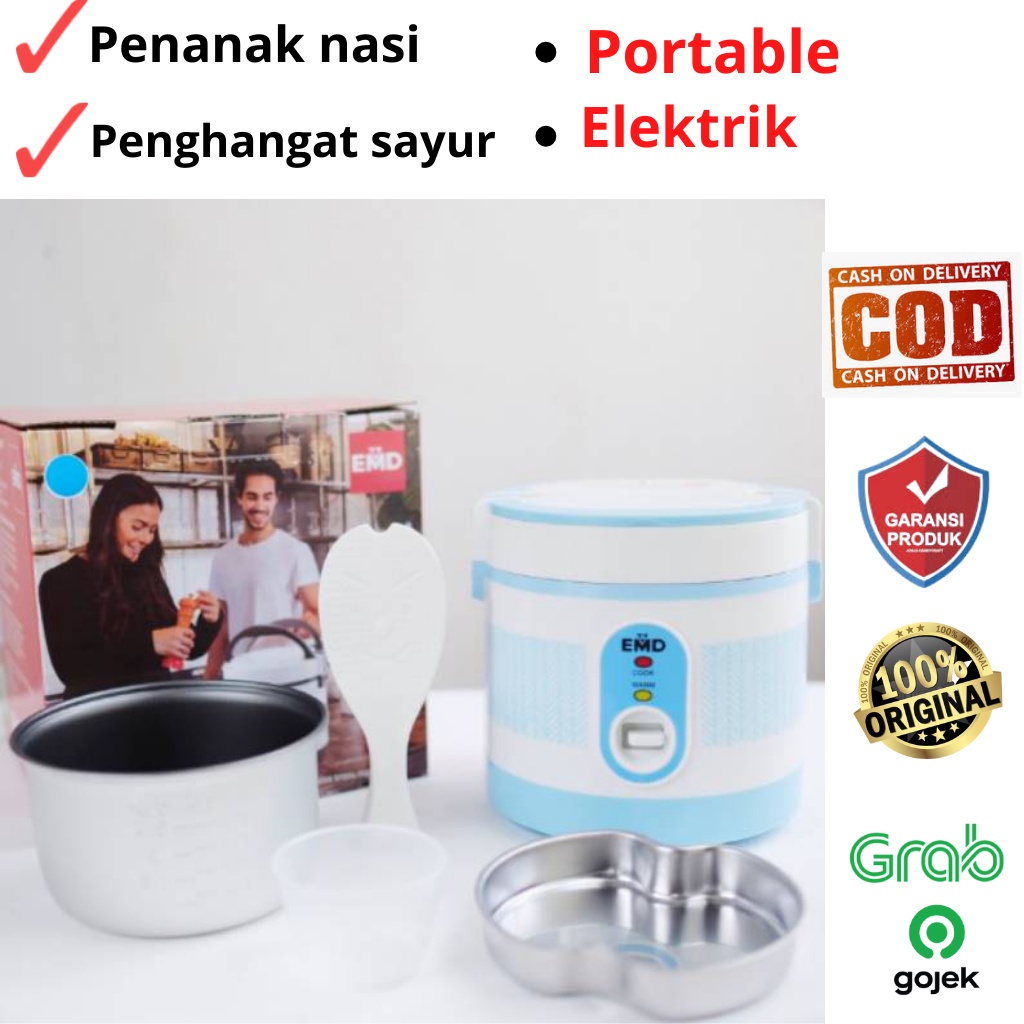 Rice cooker mini portable mejikom reskuker penanak nasi mini rice cooker magic com magic jar magicom