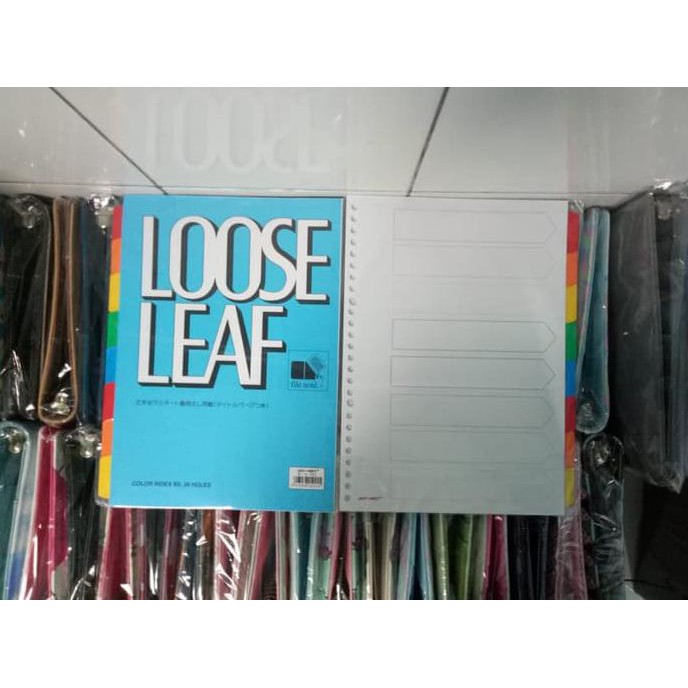

BEST SELLER Pembatas Binder Kertas B5 (26ring) TERJAMIN