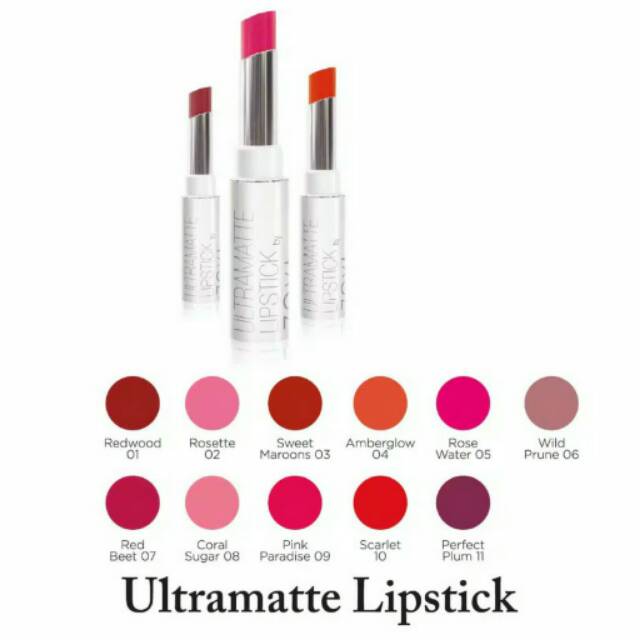 Zoya Ultramatte Lipstik Zoya Ultramatte Zoya Cosmetics Shopee Indonesia Lipstik zoya pink paradise