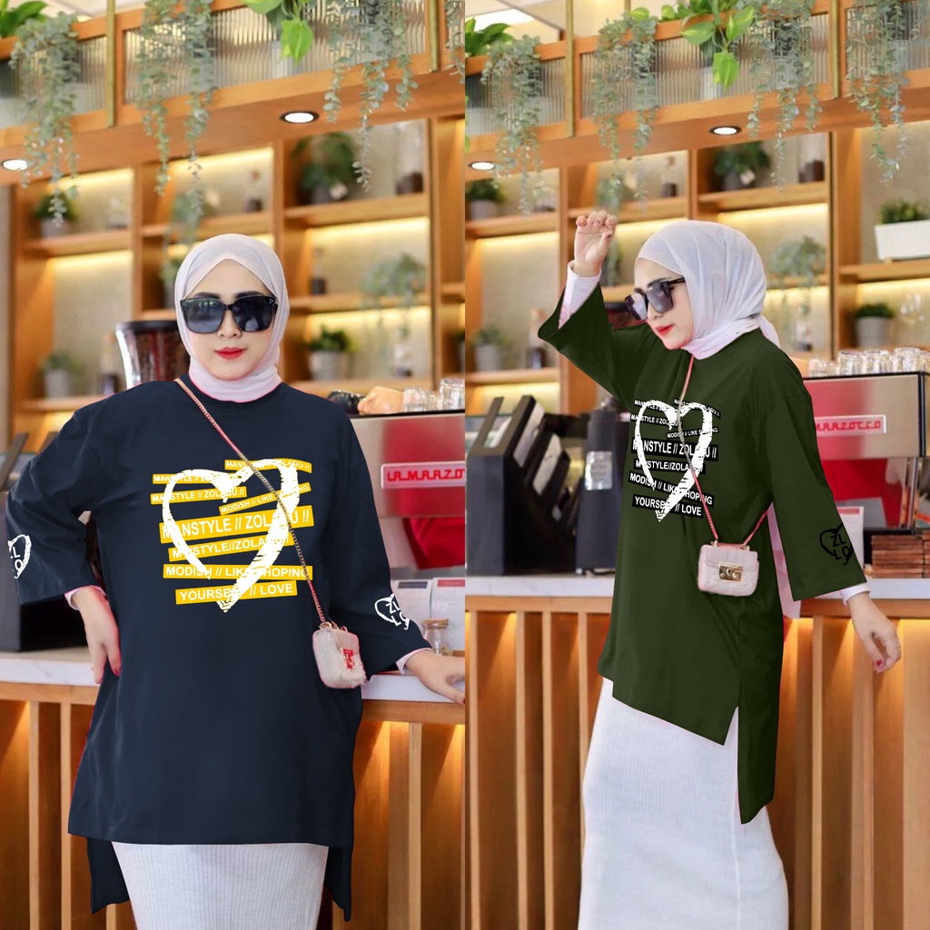 GR TUNIK OVERSIZE TERBARU VIRAL BASIC JUMBO SR SR363